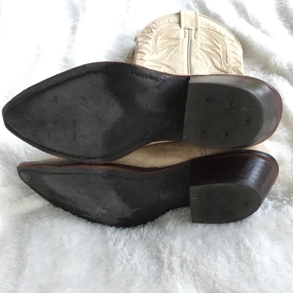 🚫SOLD🚫 Vintage Leather Nocona Cowboy Boots - Picture 5 of 7